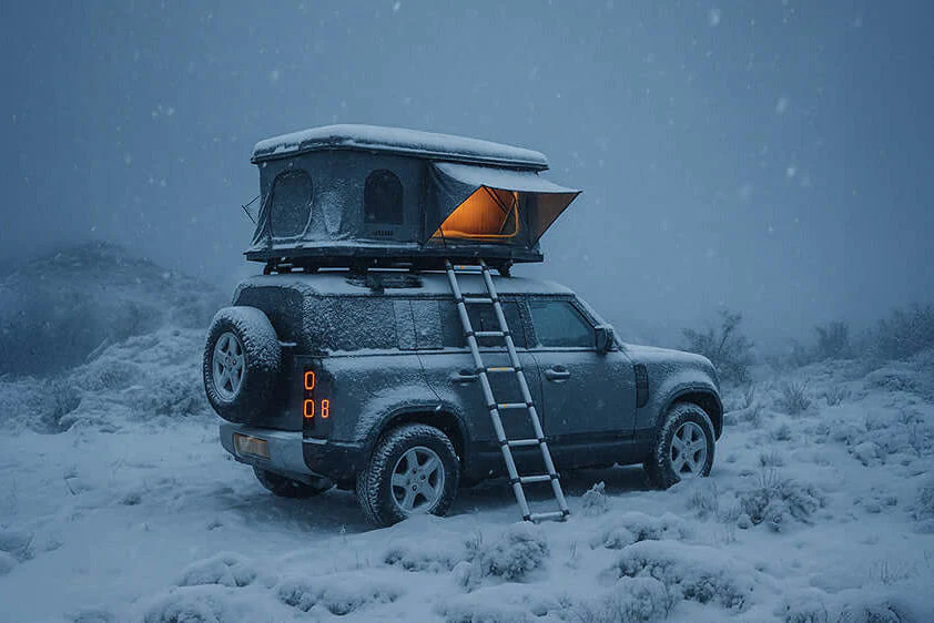 Tenda da tetto in inverno: Si può fare? Consigli e Isolamento