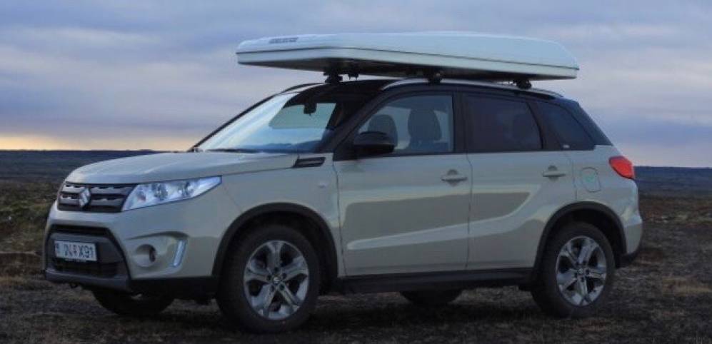 Tenda da tetto per Suzuki Vitara: Setup ibrido per la natura